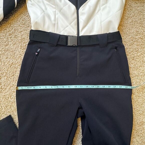 Perfect Moment Ski Suit Jumpsuit Black White Size Large Waterproof Defects - Picture 5 of 14